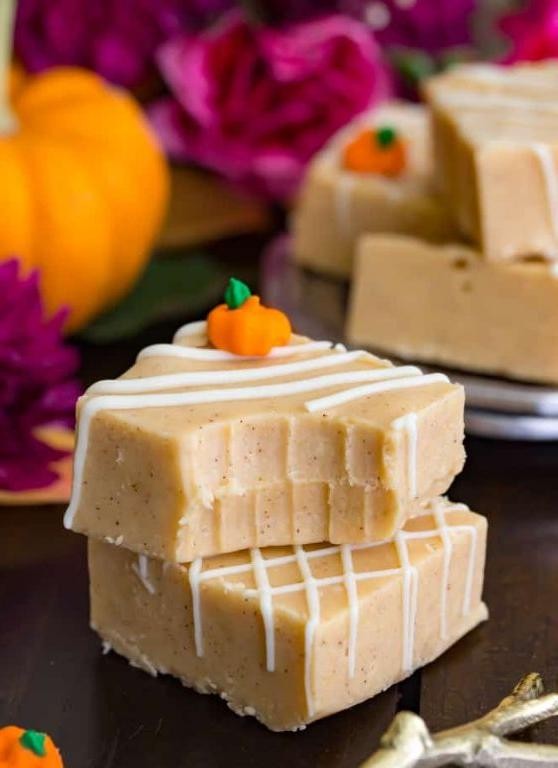 Pumpkin Spice Fudge
