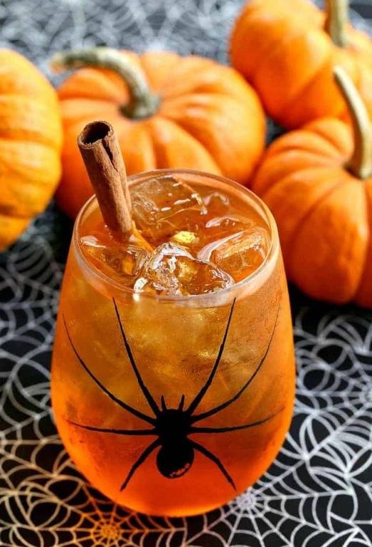 Pumpkin Spice Halloween Shot