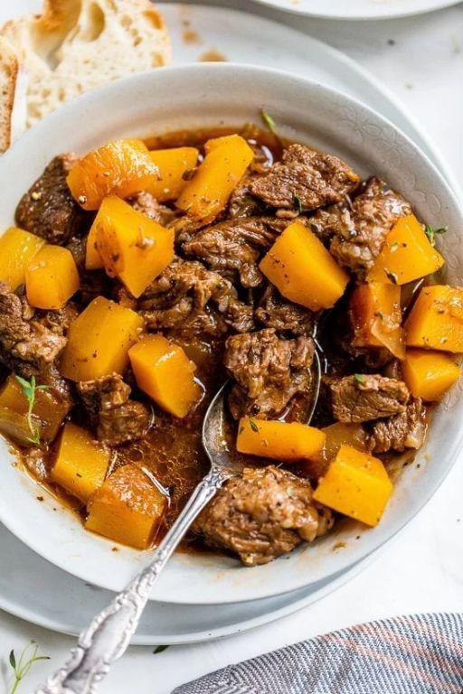 Pumpkin and Beef Stew