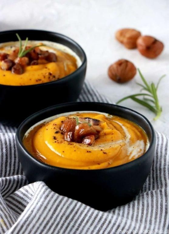 Pumpkin and Chestnut Soup