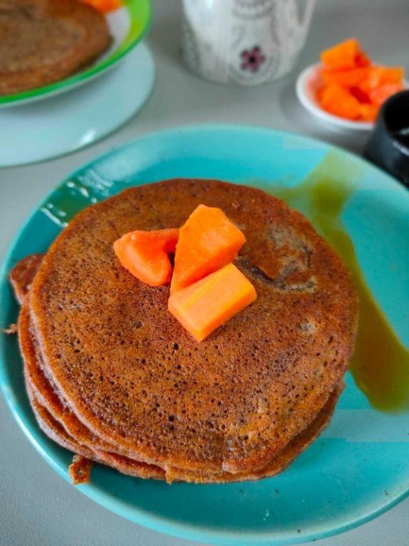 Ragi Flour Pancakes
