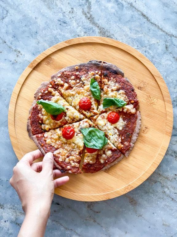 Ragi Flour Pizza Base