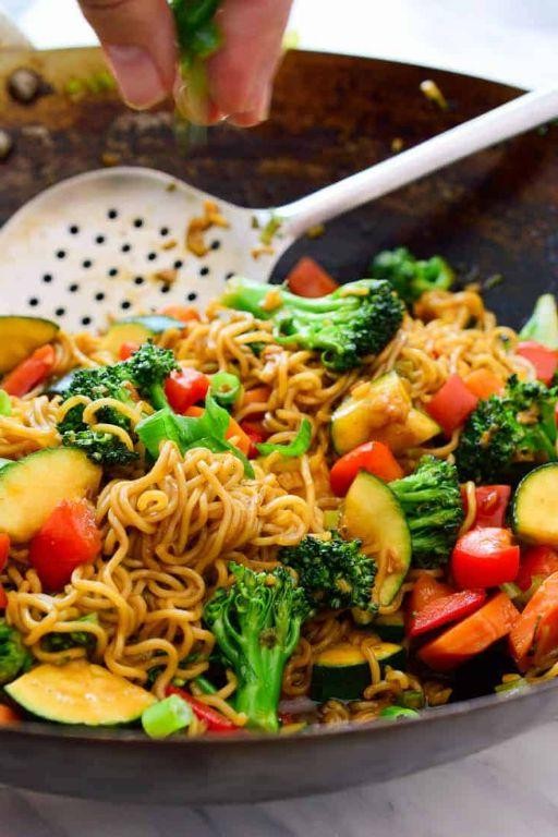 Ramen Noodle Stir Fry