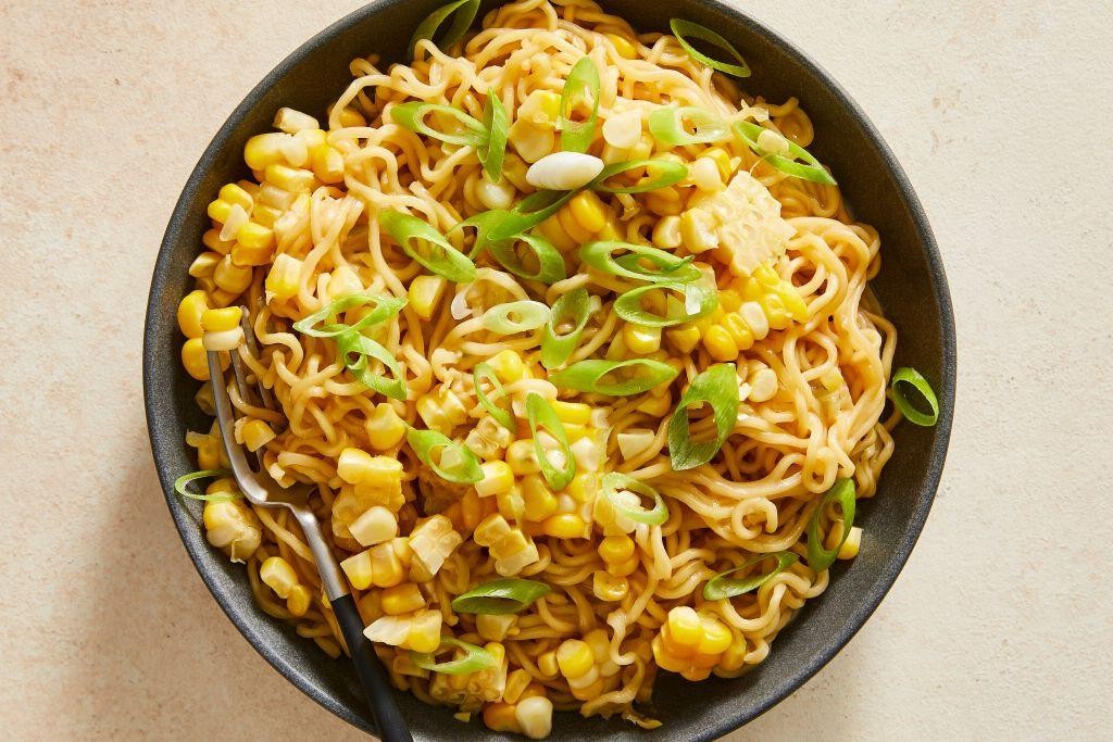 Ramen with Grilled Corn and Butter