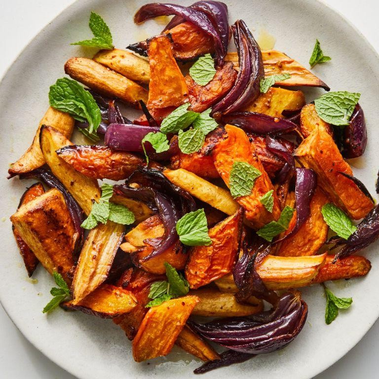 Ras El Hanout Marinated Grilled Vegetables