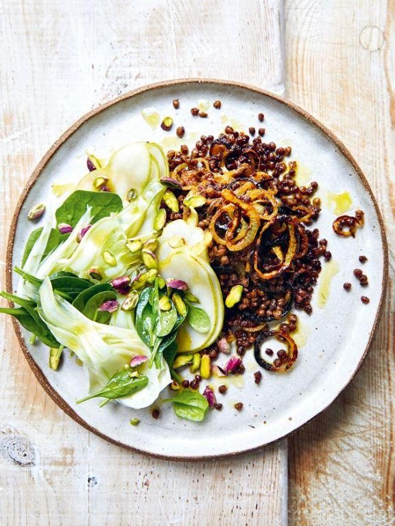 Ras El Hanout Spiced Lentil Salad