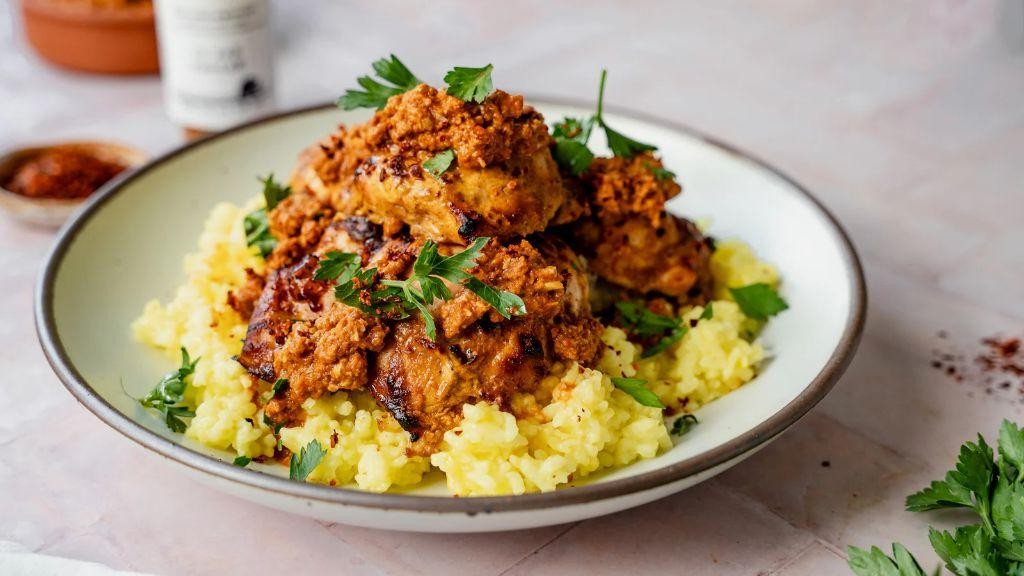 Ras El Hanout and Orange Glazed Chicken