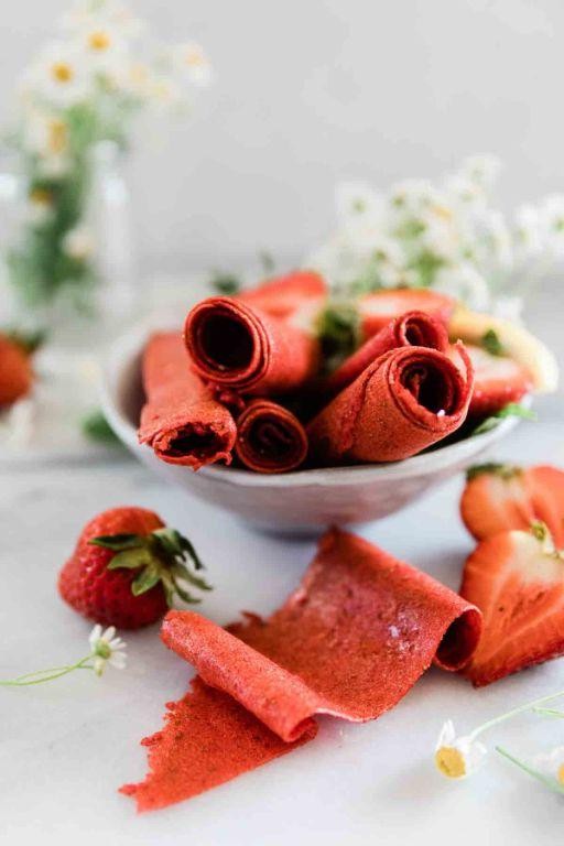 Raspberry Lemonade Fruit Leather