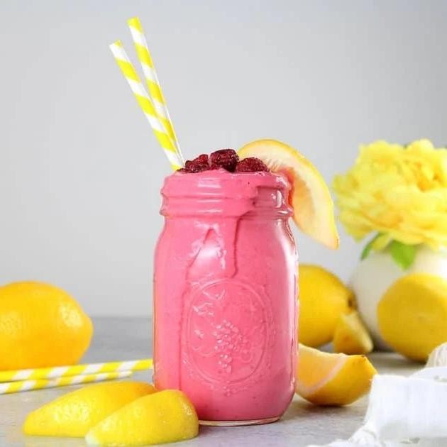 Raspberry Lemonade Smoothie