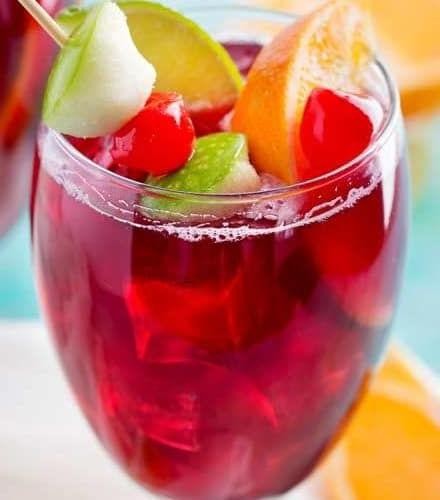 Raspberry Lime Applebees Sangria