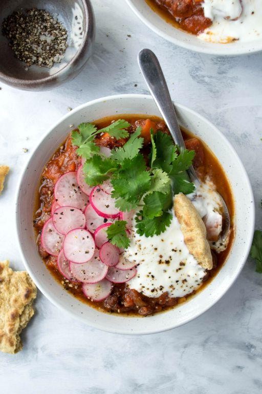 Red Bean and Carrot Soup