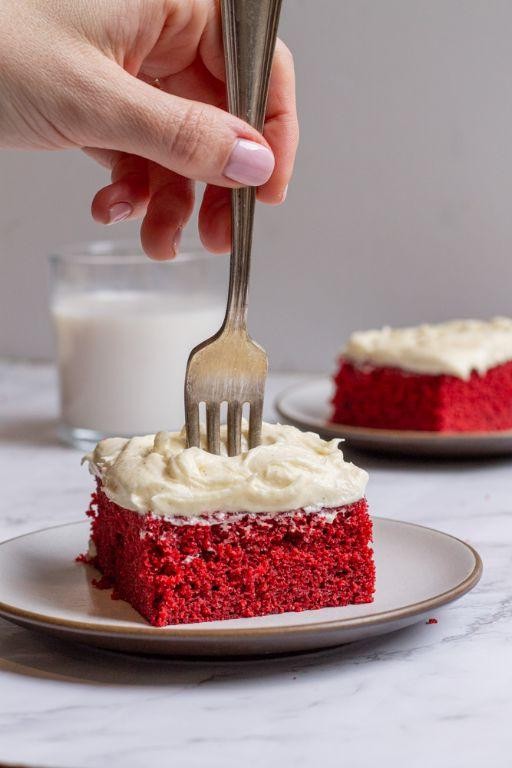 Red Velvet Sheet Cake
