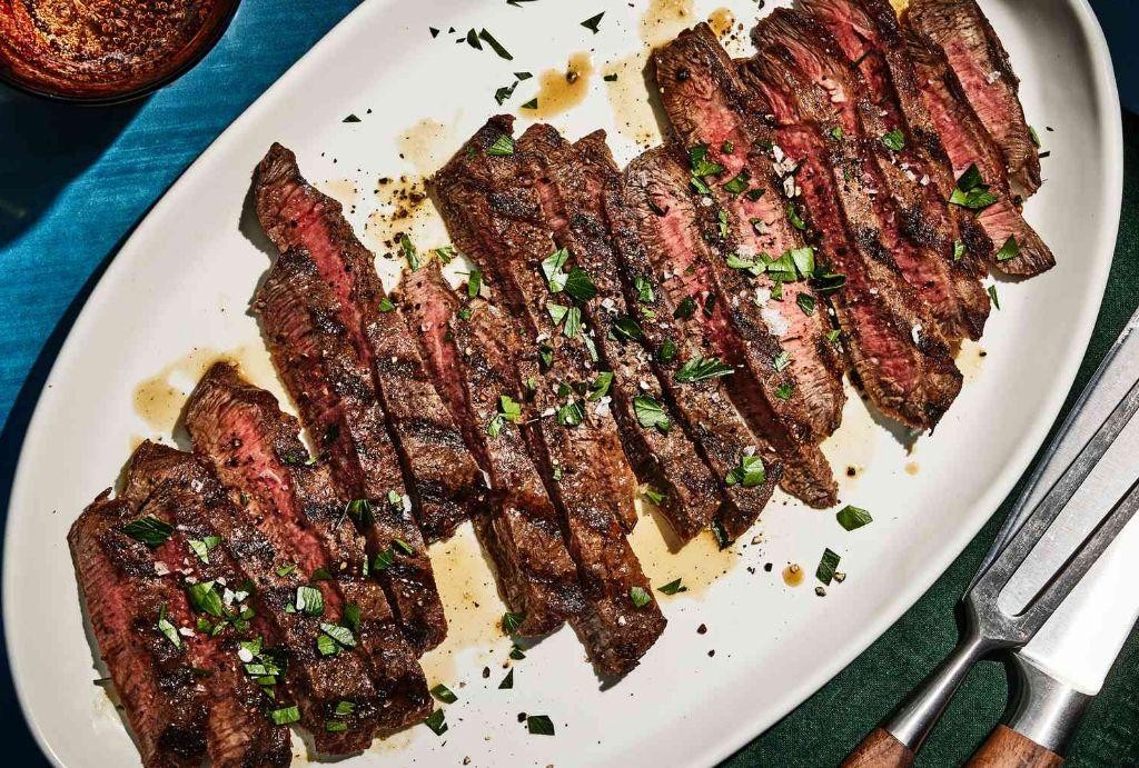 Red Wine Vinegar Marinated Steak