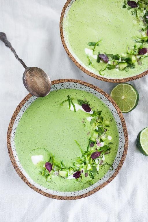 Refreshing Cucumber Gazpacho