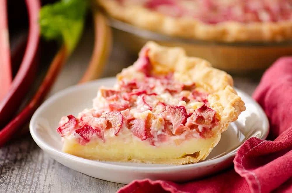 Rhubarb Custard