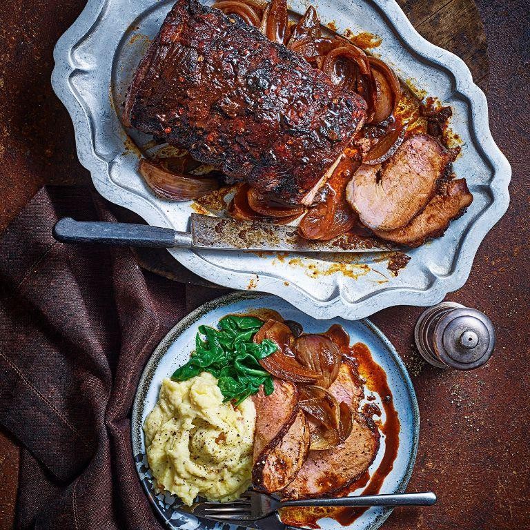 Roast Beef with a Coffee Rub