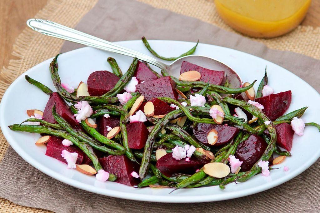 Roasted Beet and Green Bean Salad