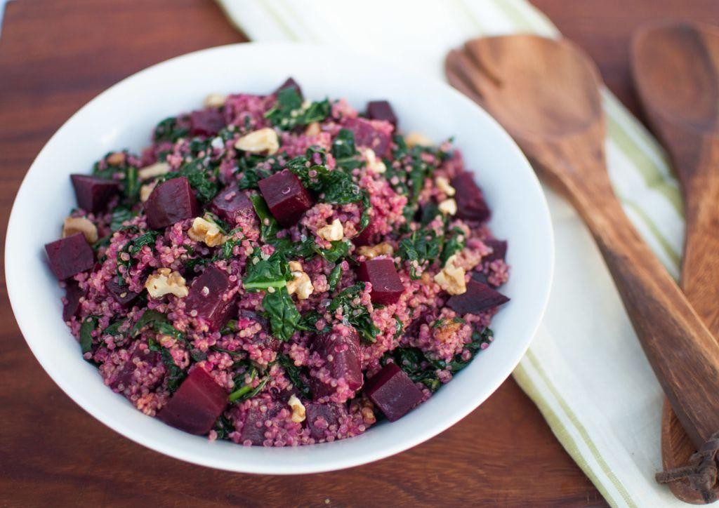 Roasted Beet and Quinoa Salad