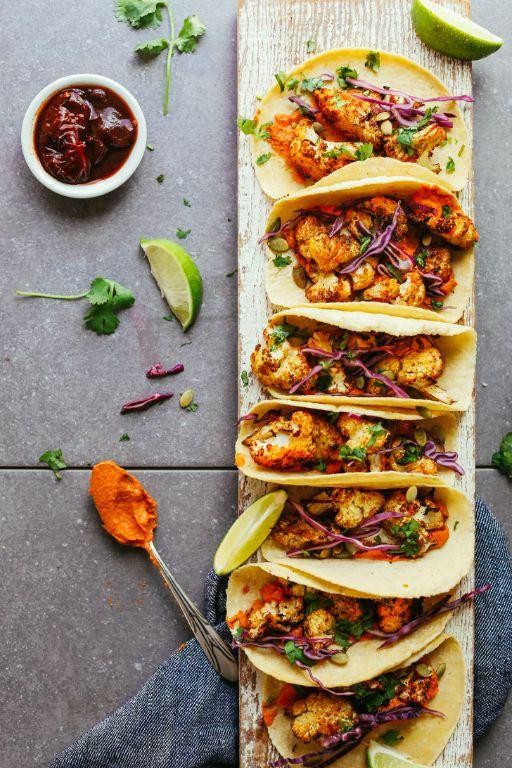 Roasted Cauliflower Tacos