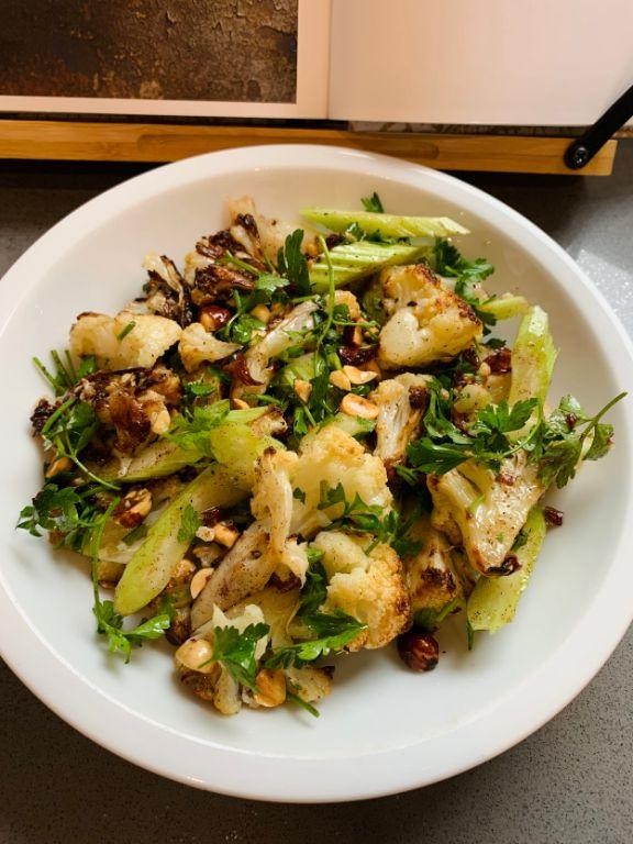 Roasted Hazelnut Salad