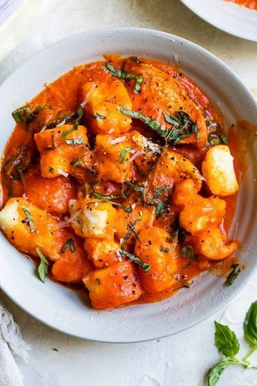 Roasted Red Pepper Gnocchi
