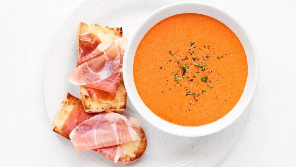 Roasted Serrano Pepper Soup