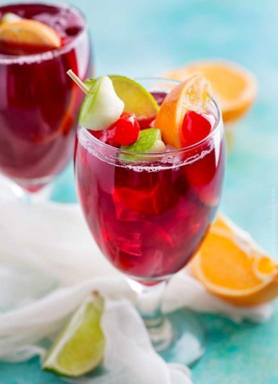 Rose Applebees Sangria