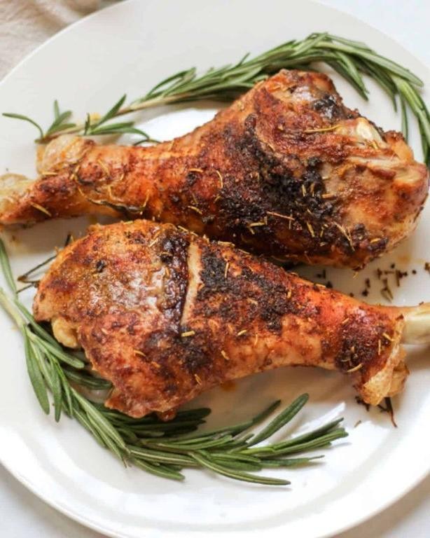 Rosemary and Thyme Turkey Legs