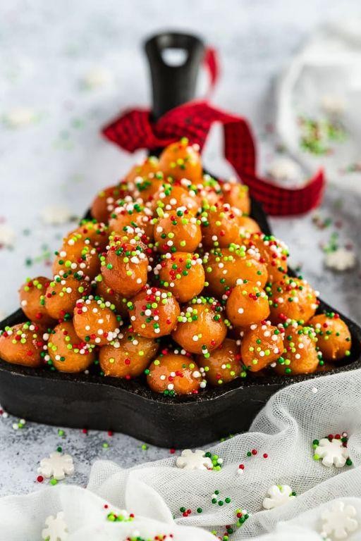Rum Flavored Struffoli