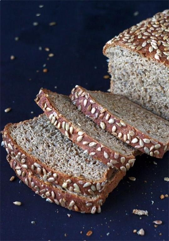 Rye Bread with Sunflower Seeds