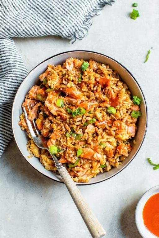 Salmon Fried Rice