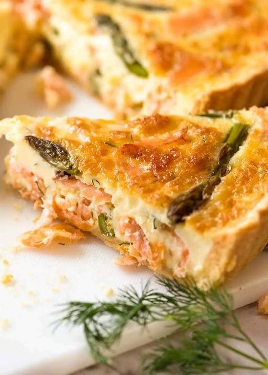 Salmon Quiche
