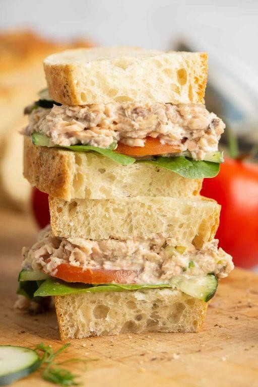 Salmon Salad Sandwich