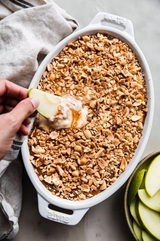 Salted Caramel Apple Dip