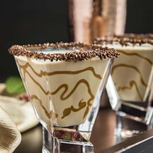 Salted Caramel Chocolate Martini