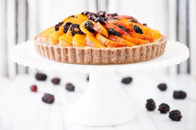 Salted Caramel Ice Cream Tart
