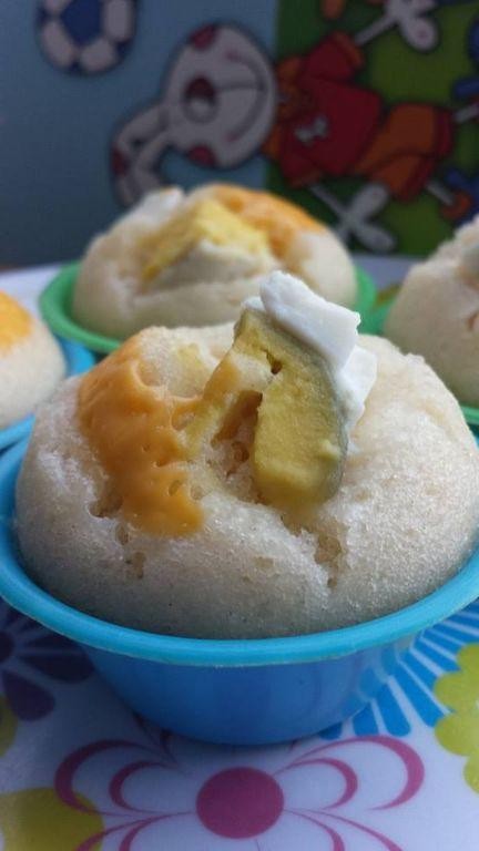 Salted Egg Rice Puto