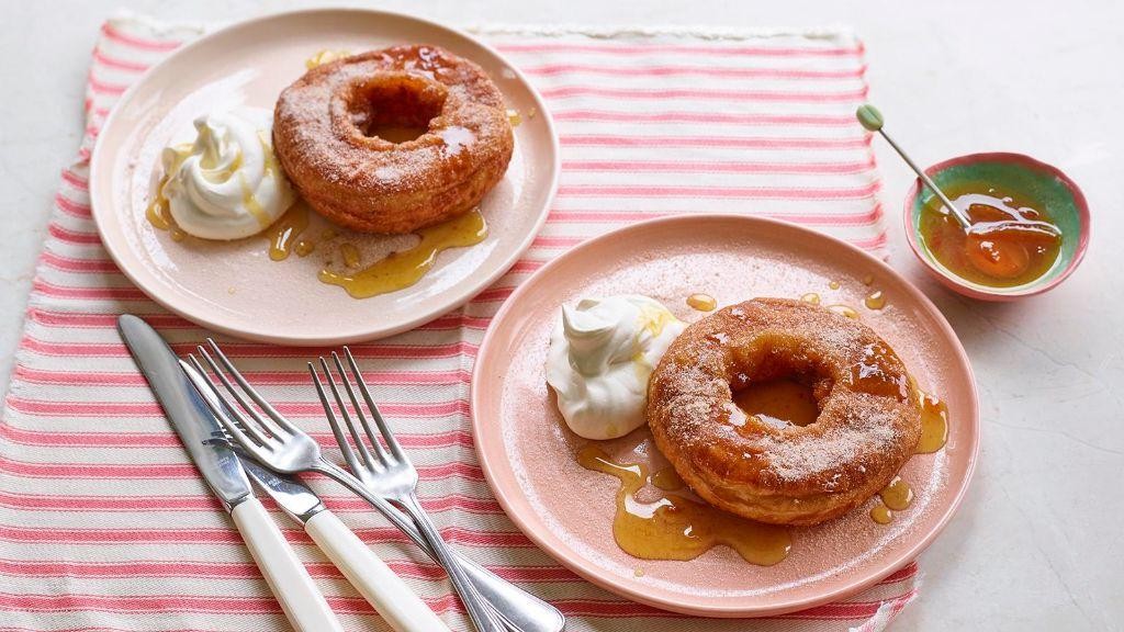Sambuca Glazed Donuts