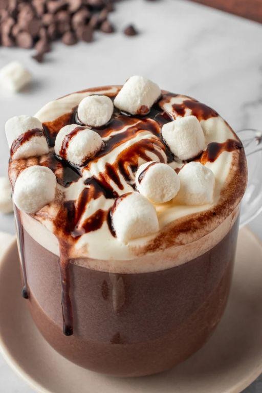 Sambuca Spiked Hot Chocolate