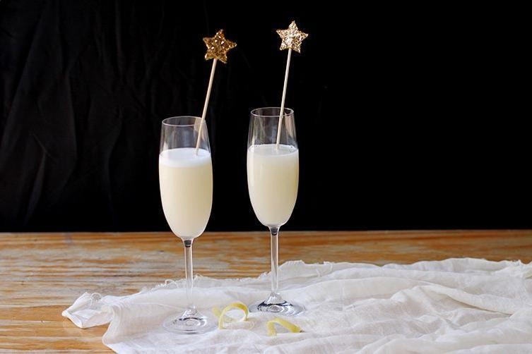 Sambuca and Lemon Sorbet
