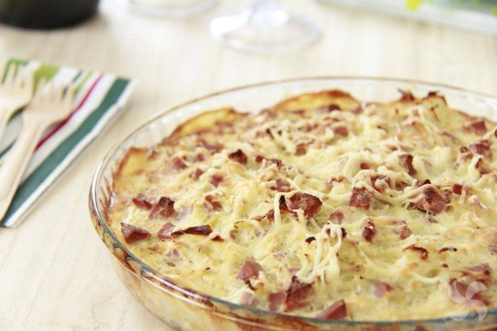 Sauerkraut and Sausage Quiche