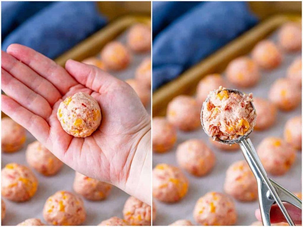 Sausage and Cheese Fat Bombs