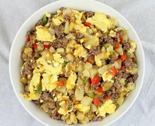 Sausage and Egg Breakfast Bowl