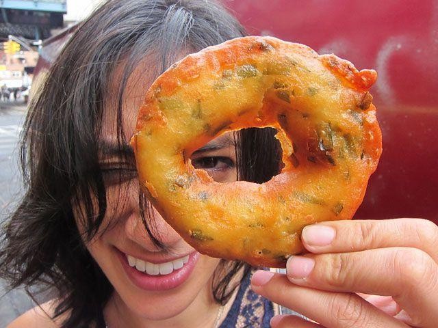 Savory Scallion Chinese Doughnuts