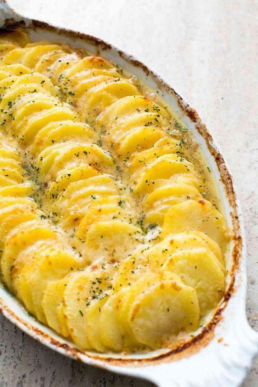 Scalloped Potatoes with Gruyere