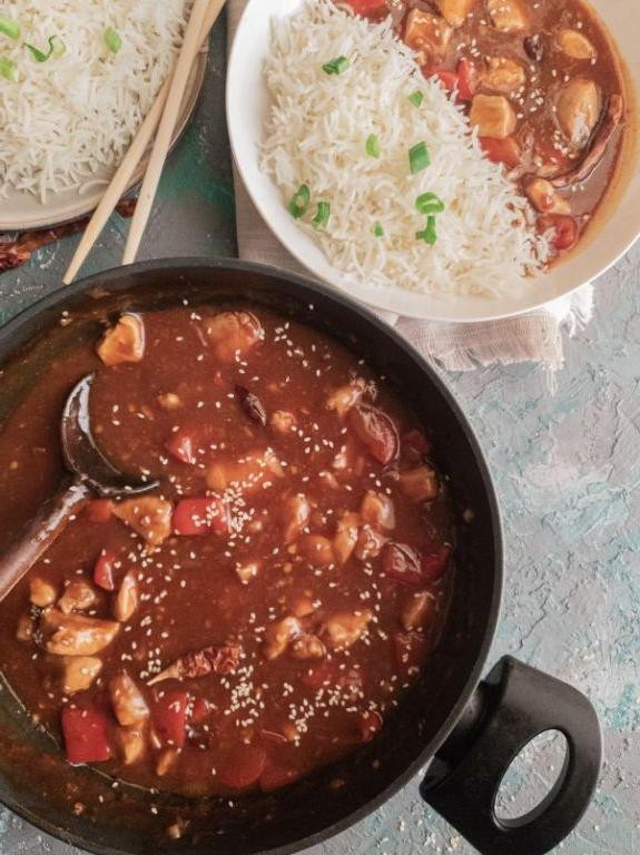 Schezuan Chicken Curry