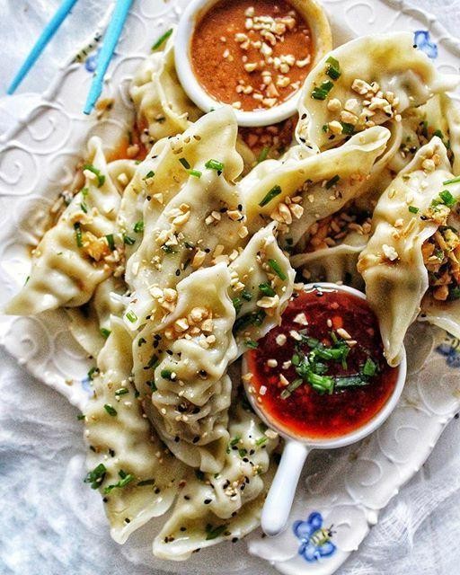 Schezuan Chicken Dumplings
