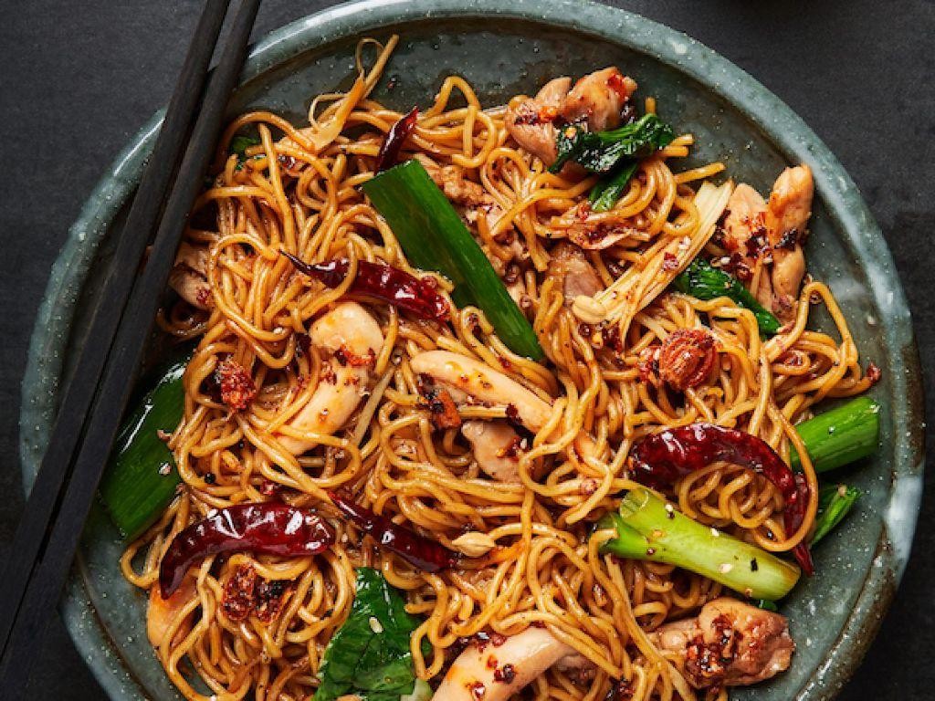 Schezuan Chicken Pasta