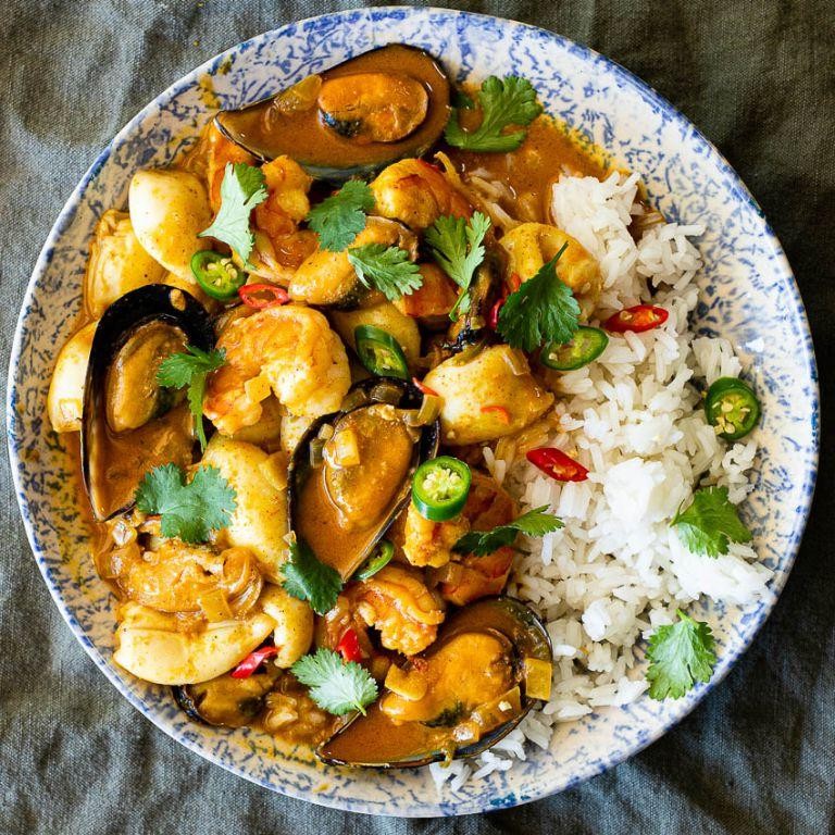 Seafood Mix Curry
