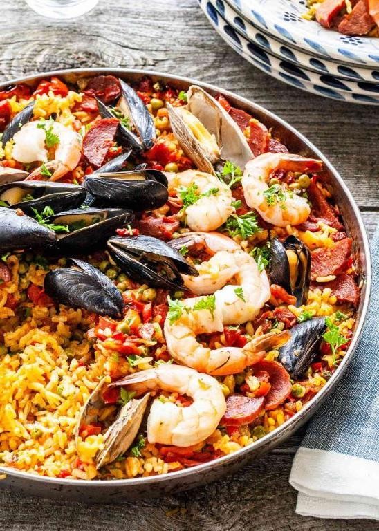 Seafood Mix Paella